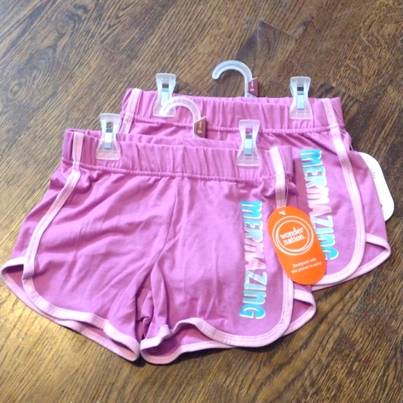 wonder nation Other - NWT mermazing 2 pairs of shorts small (6-6x)